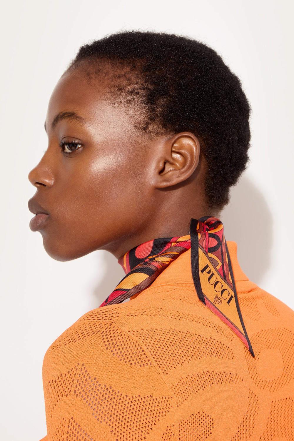 Mixed Print Silk Twill
 WOMAN Pucci
