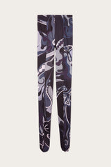 Orchidee Print Tights
 WOMAN Pucci