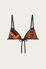 Vivara Print Triangle Bikini Top
 WOMAN Pucci