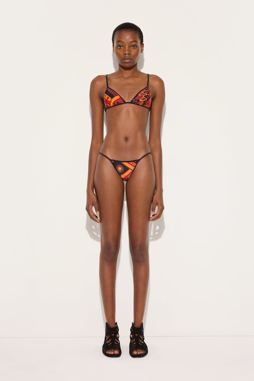 Vivara Print Triangle Bikini Top
 WOMAN Pucci