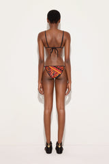 Vivara Print Triangle Bikini Top
 WOMAN Pucci