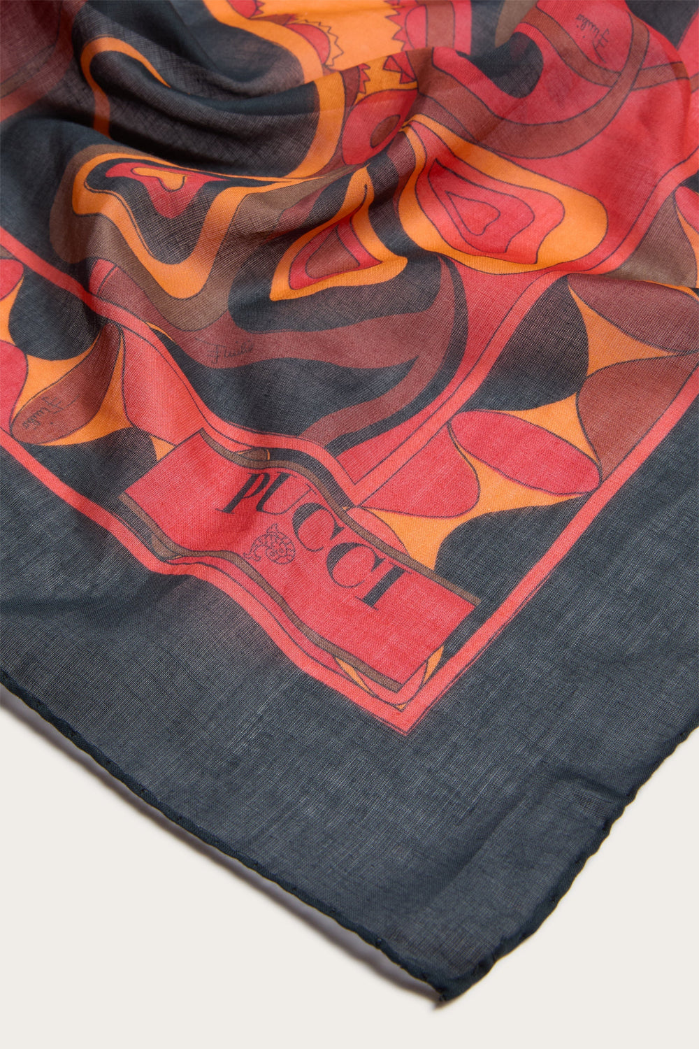Orchidee Print Cotton Sarong
 WOMAN Pucci