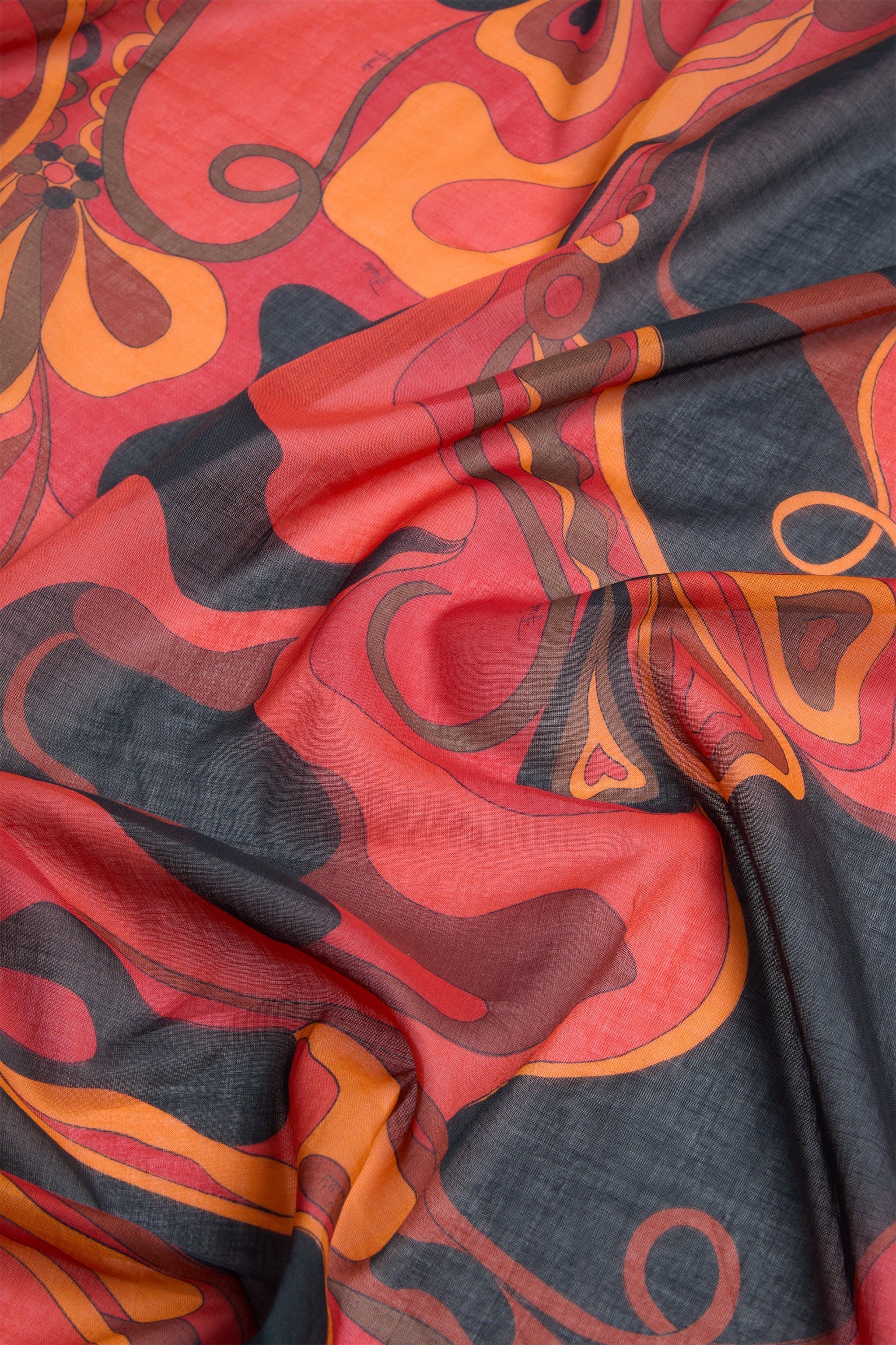 Orchidee Print Cotton Sarong
 WOMAN Pucci