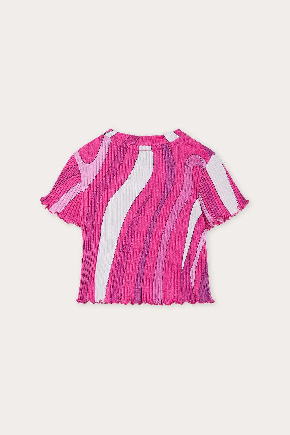 Marmo Print Ribbed T-Shirt
  Pucci