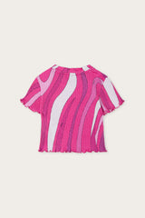 Marmo Print Ribbed T-Shirt
  Pucci