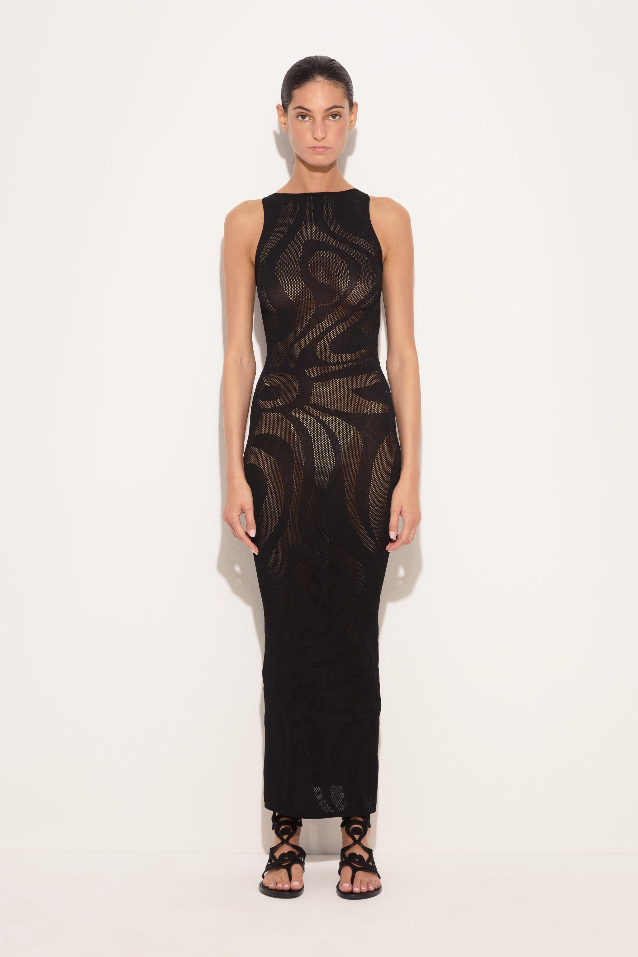 Seamless Fitted Dress in Marmo Jacquard
 WOMAN Pucci