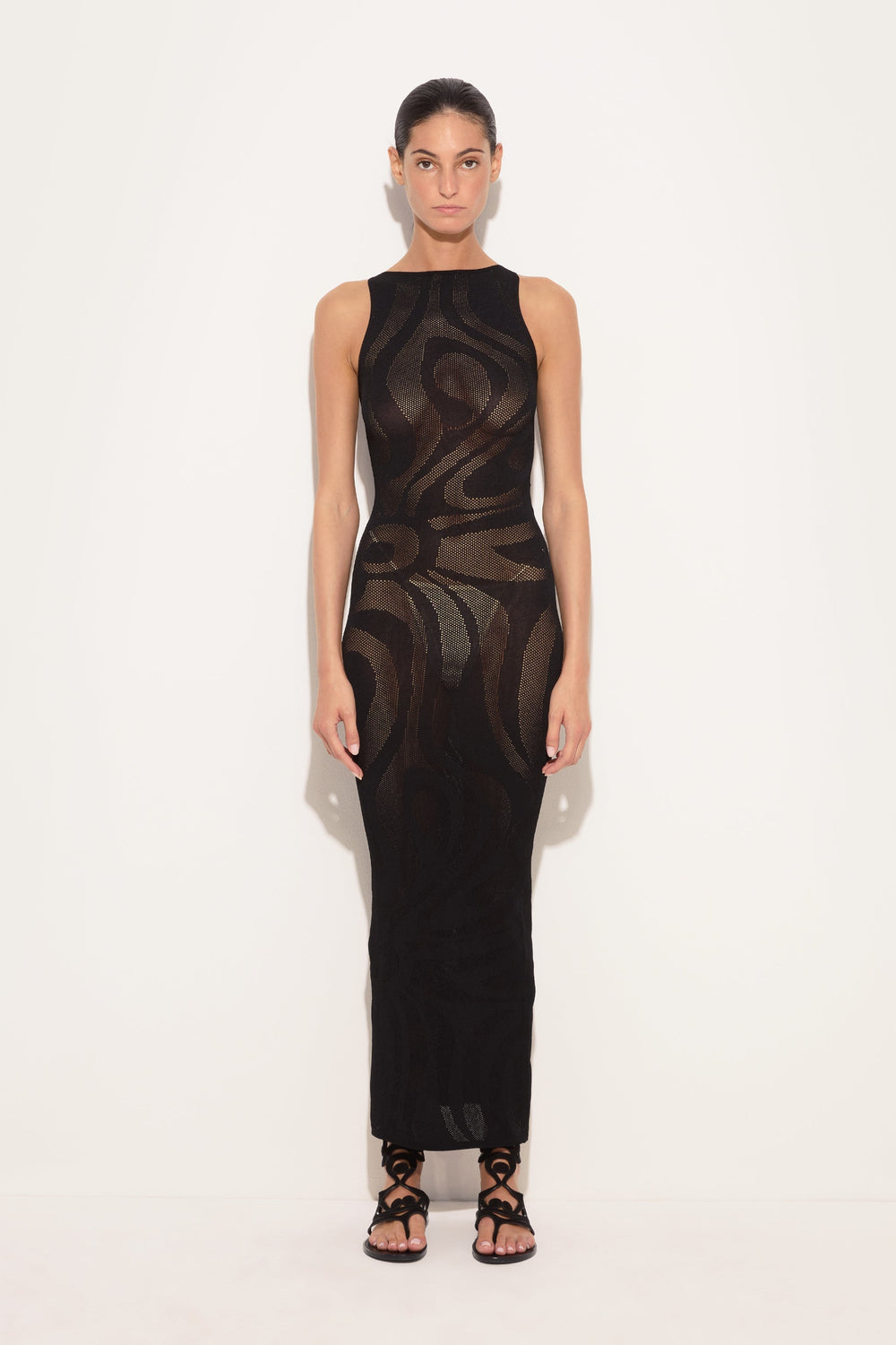 Seamless Fitted Dress in Marmo Jacquard
 WOMAN Pucci
