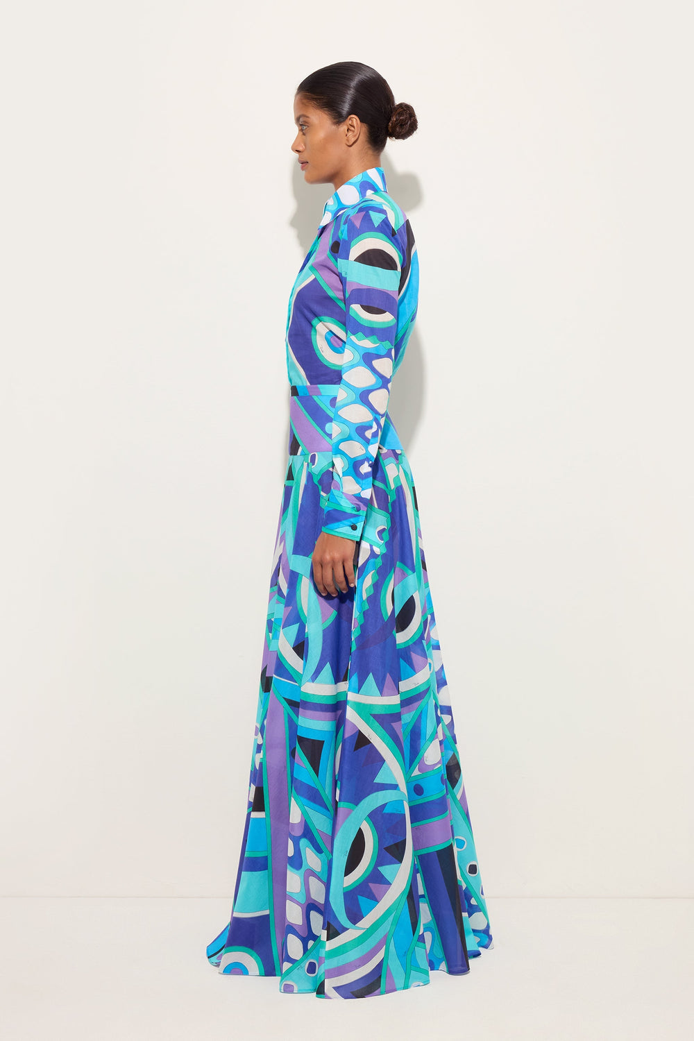 Vivara Print Cotton Shirt
 WOMAN Pucci