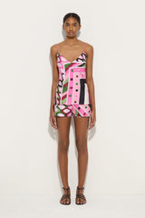 Vivara Print Silk Shorts
 WOMAN Pucci