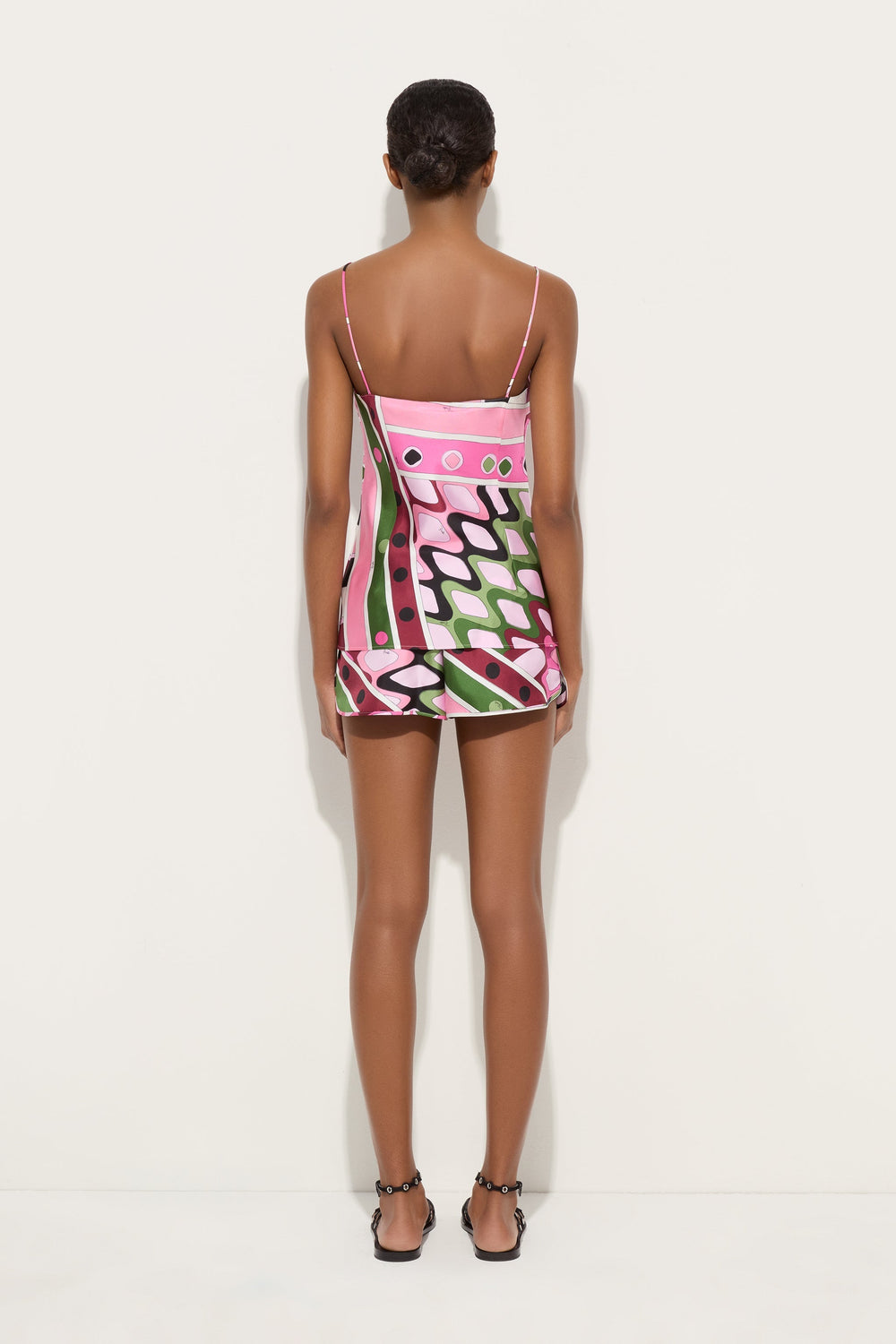 Vivara Print Silk Shorts
 WOMAN Pucci