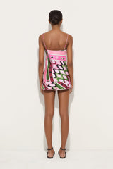 Vivara Print Silk Shorts
 WOMAN Pucci