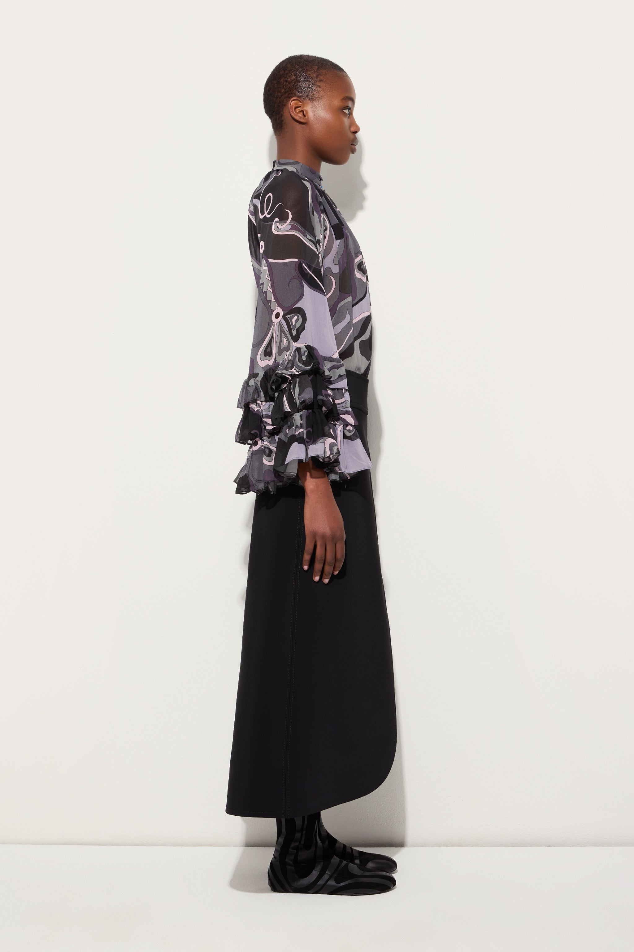 Midi Skirt with Internal Print
 WOMAN Pucci