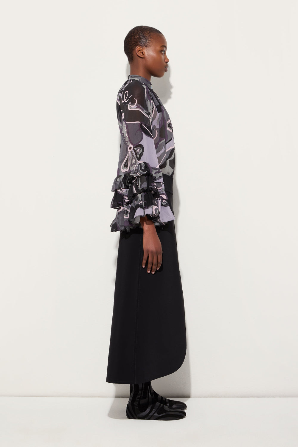 Midi Skirt with Internal Print
 WOMAN Pucci