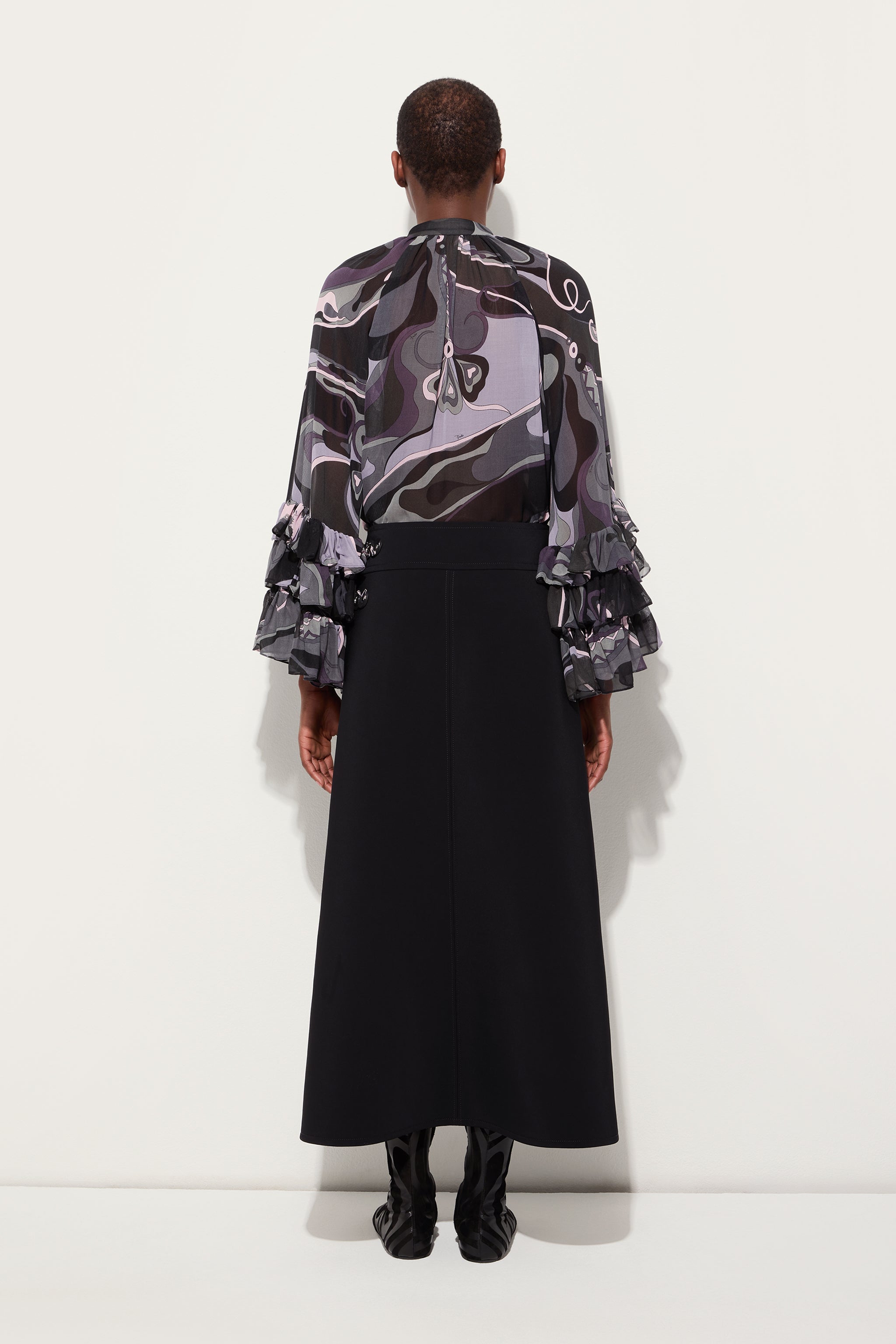 Midi Skirt with Internal Print
 WOMAN Pucci