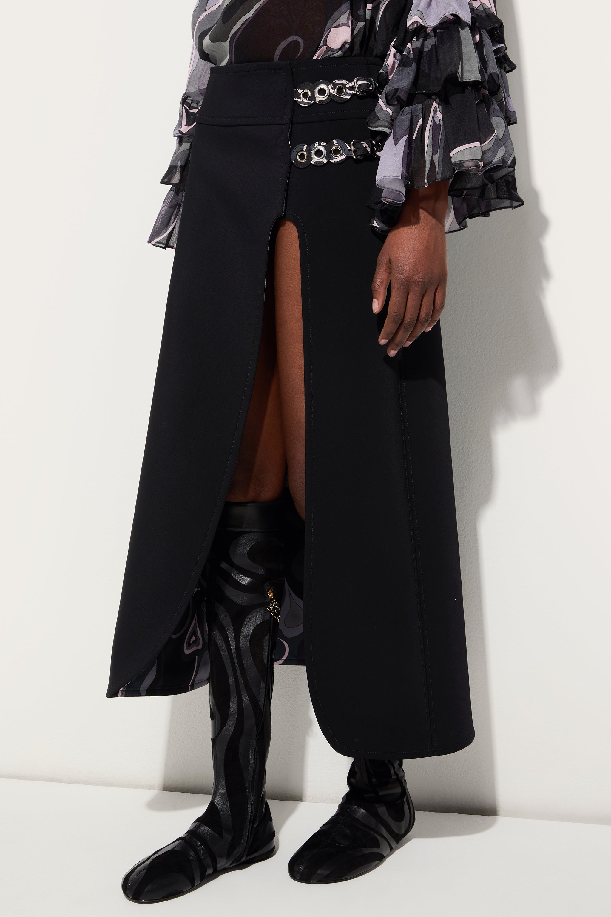 Midi Skirt with Internal Print
 WOMAN Pucci