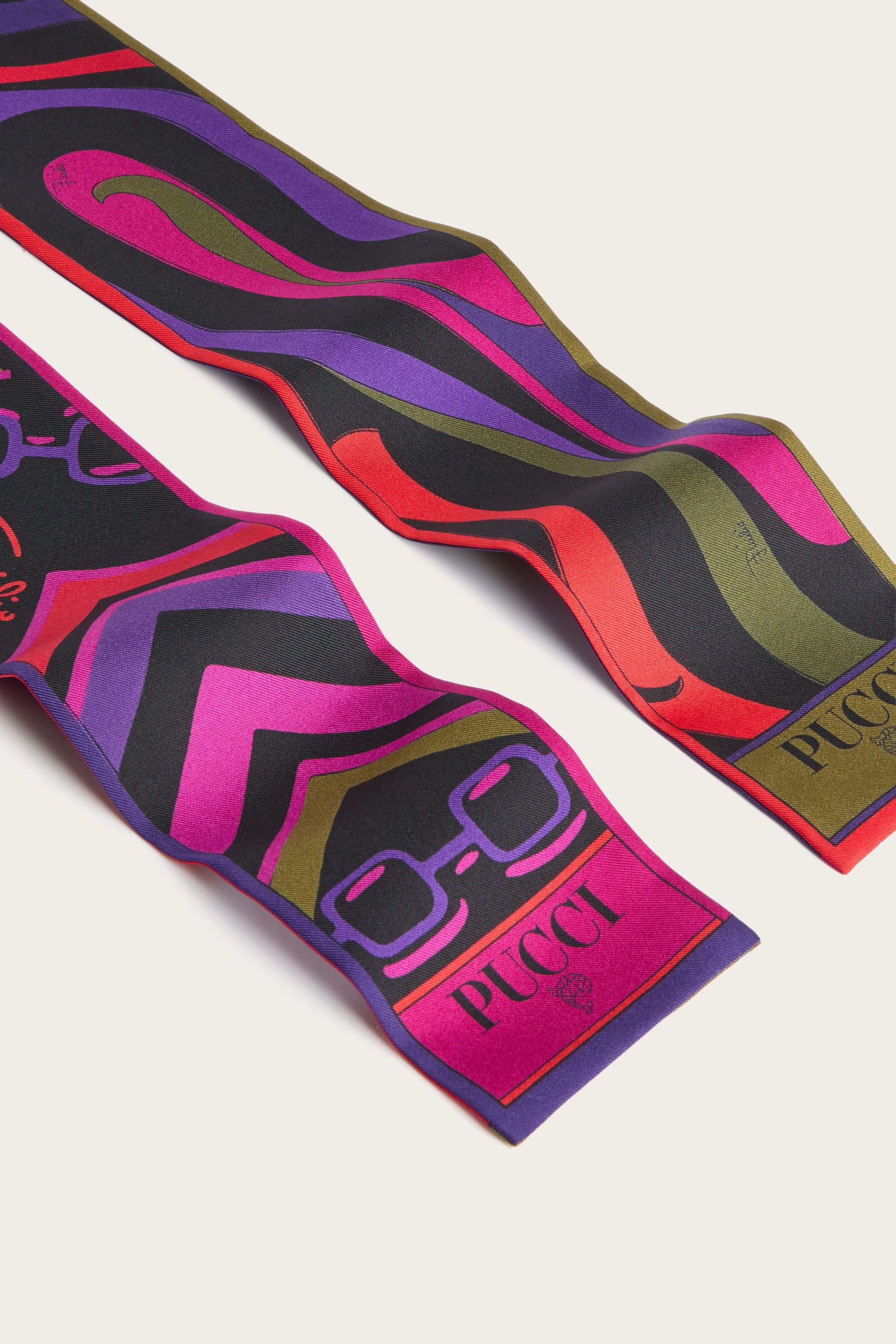 Istrice and Marmo Print Silk Scarf
 WOMAN Pucci