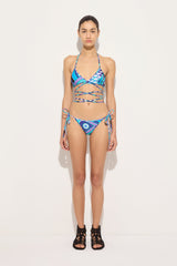 Vivara Print Triangle Bikini Top
 WOMAN Pucci