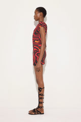 Marmo Print Shibori Dress
 WOMAN Pucci