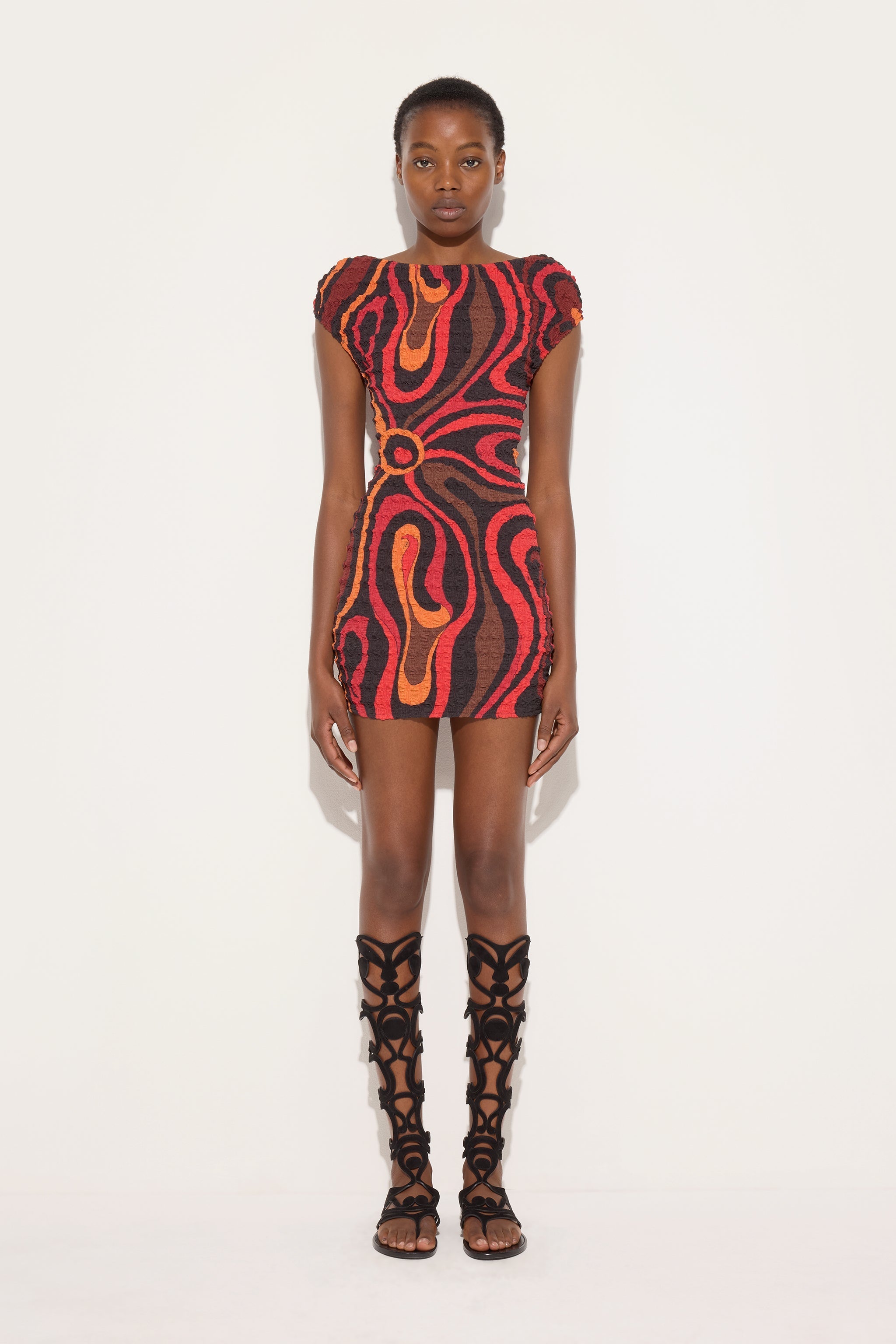 Marmo Print Shibori Dress
 WOMAN Pucci