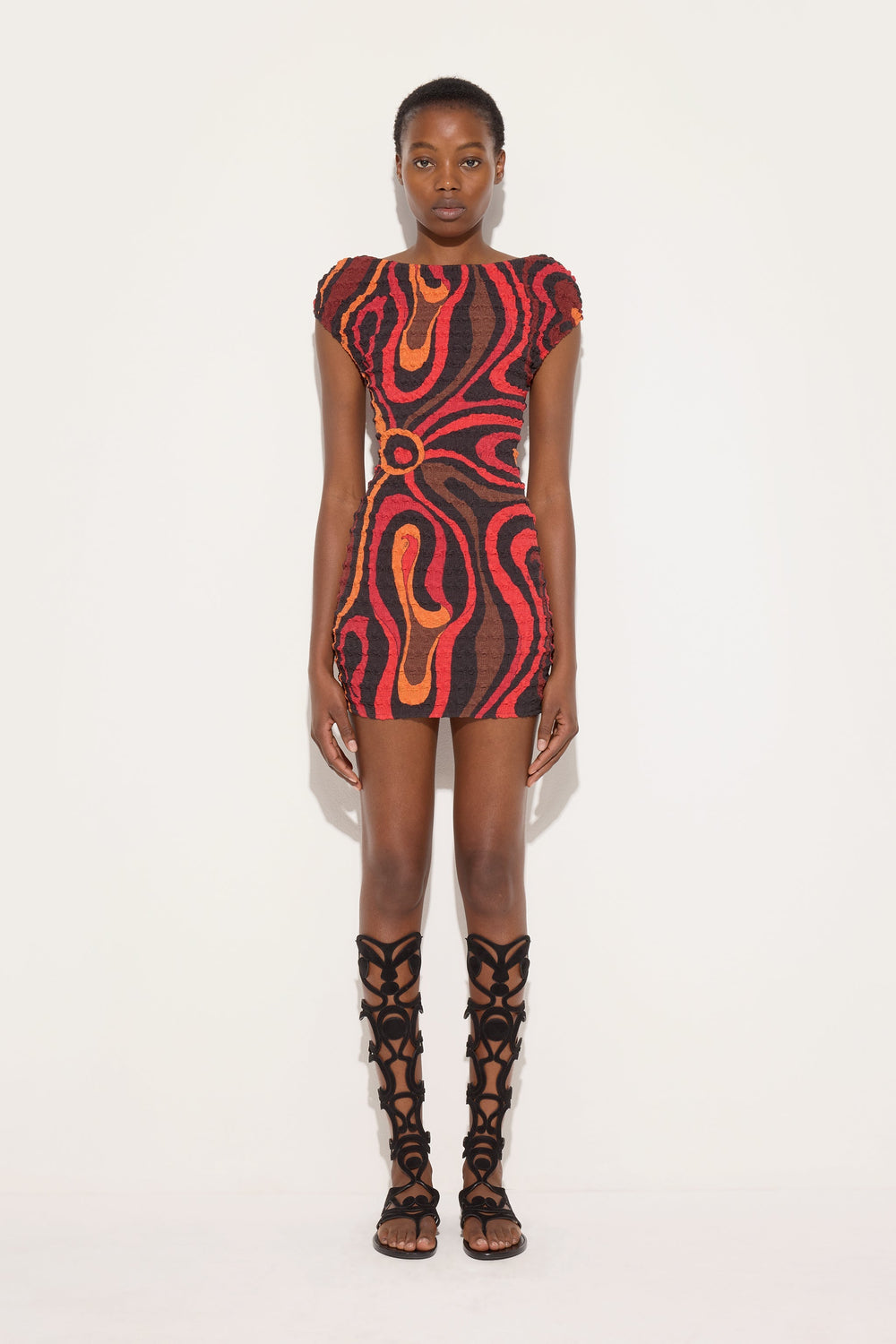 Marmo Print Shibori Dress
 WOMAN Pucci