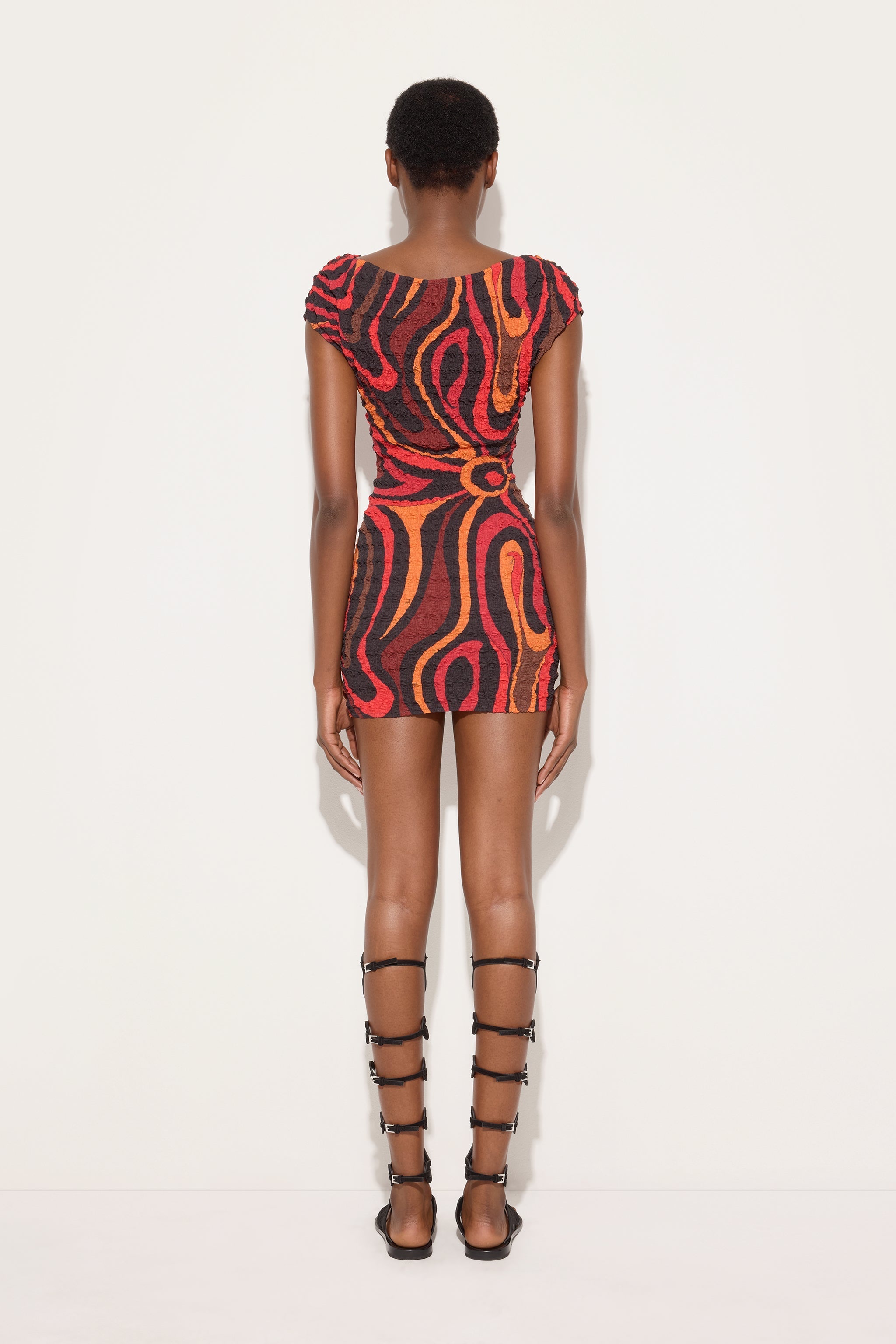 Marmo Print Shibori Dress
 WOMAN Pucci
