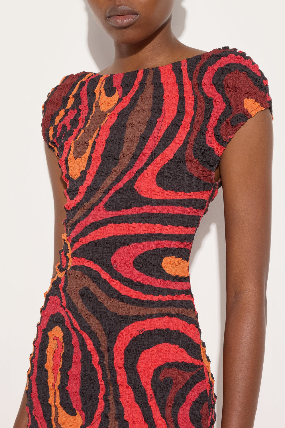 Marmo Print Shibori Dress
 WOMAN Pucci