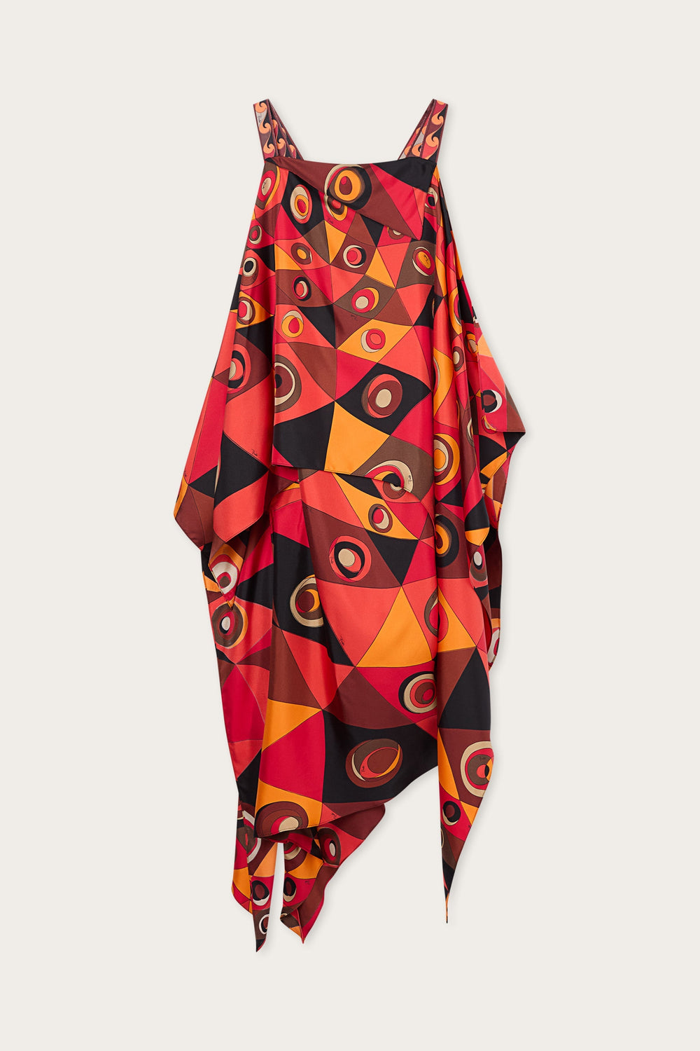 Occhi Print Long Foulard Dress
 WOMAN Pucci