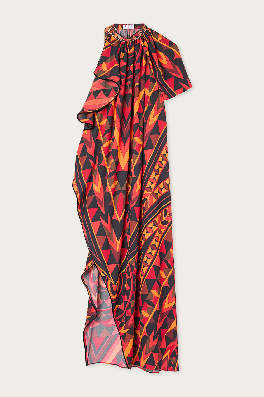 Manuba Print Silk Dress
 WOMAN Pucci