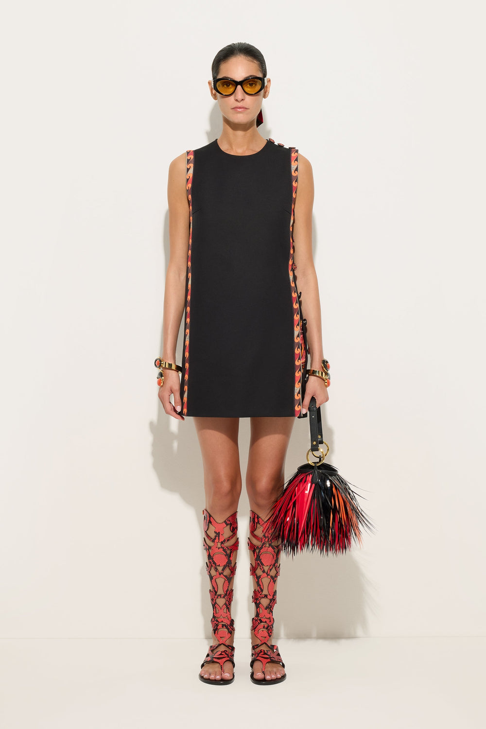Piquet Cotton Dress
 WOMAN Pucci