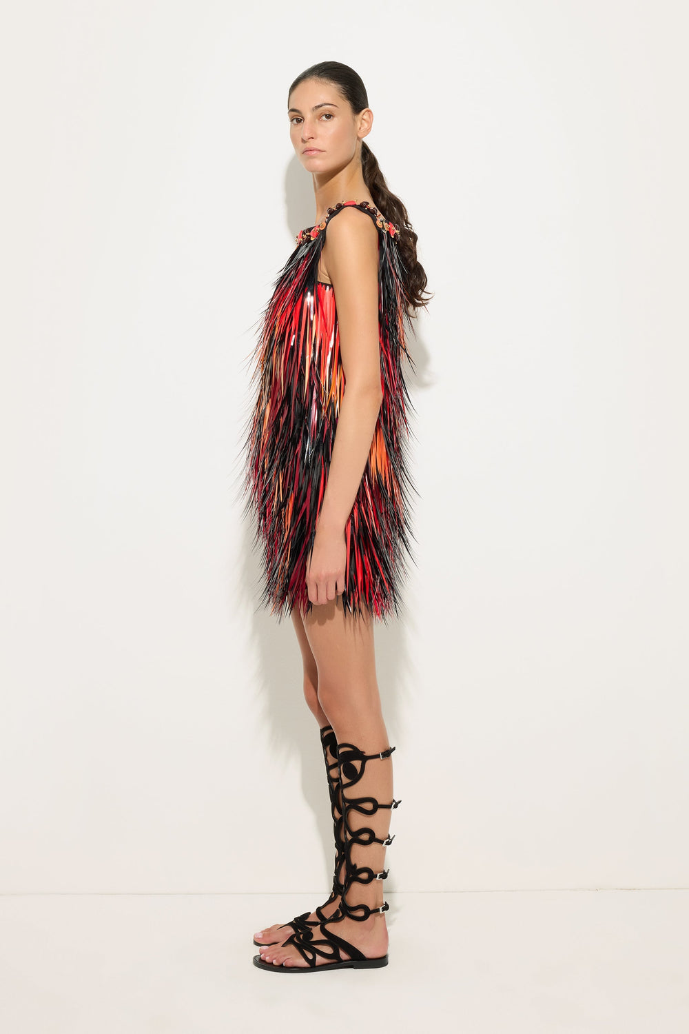 Embroidered Dress with jewel neckline
 WOMAN Pucci