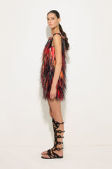 Embroidered Dress with jewel neckline
 WOMAN Pucci