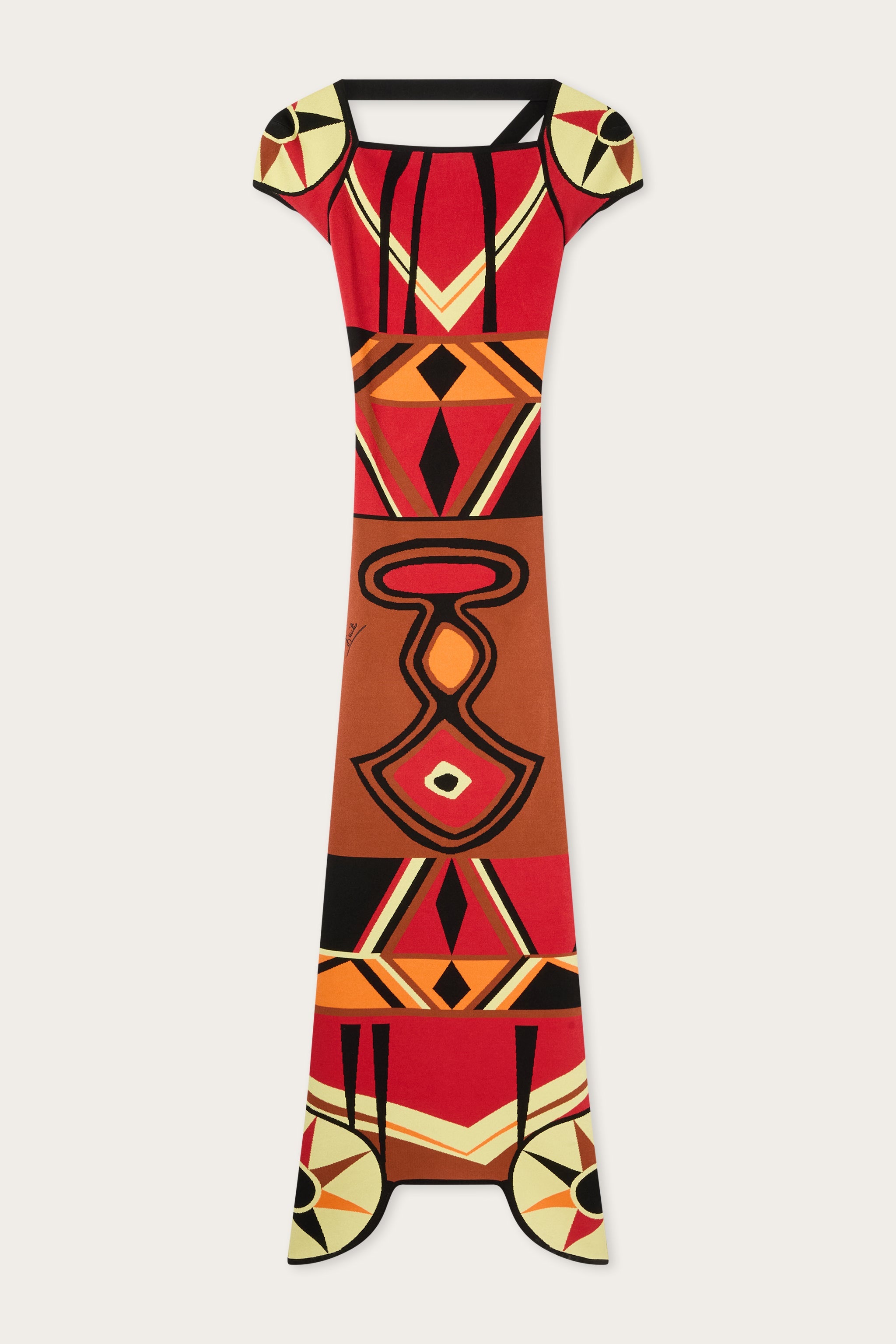 Jacquard fitted dress
 WOMAN Pucci