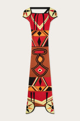 Jacquard fitted dress
 WOMAN Pucci
