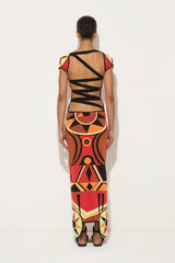 Jacquard fitted dress
 WOMAN Pucci