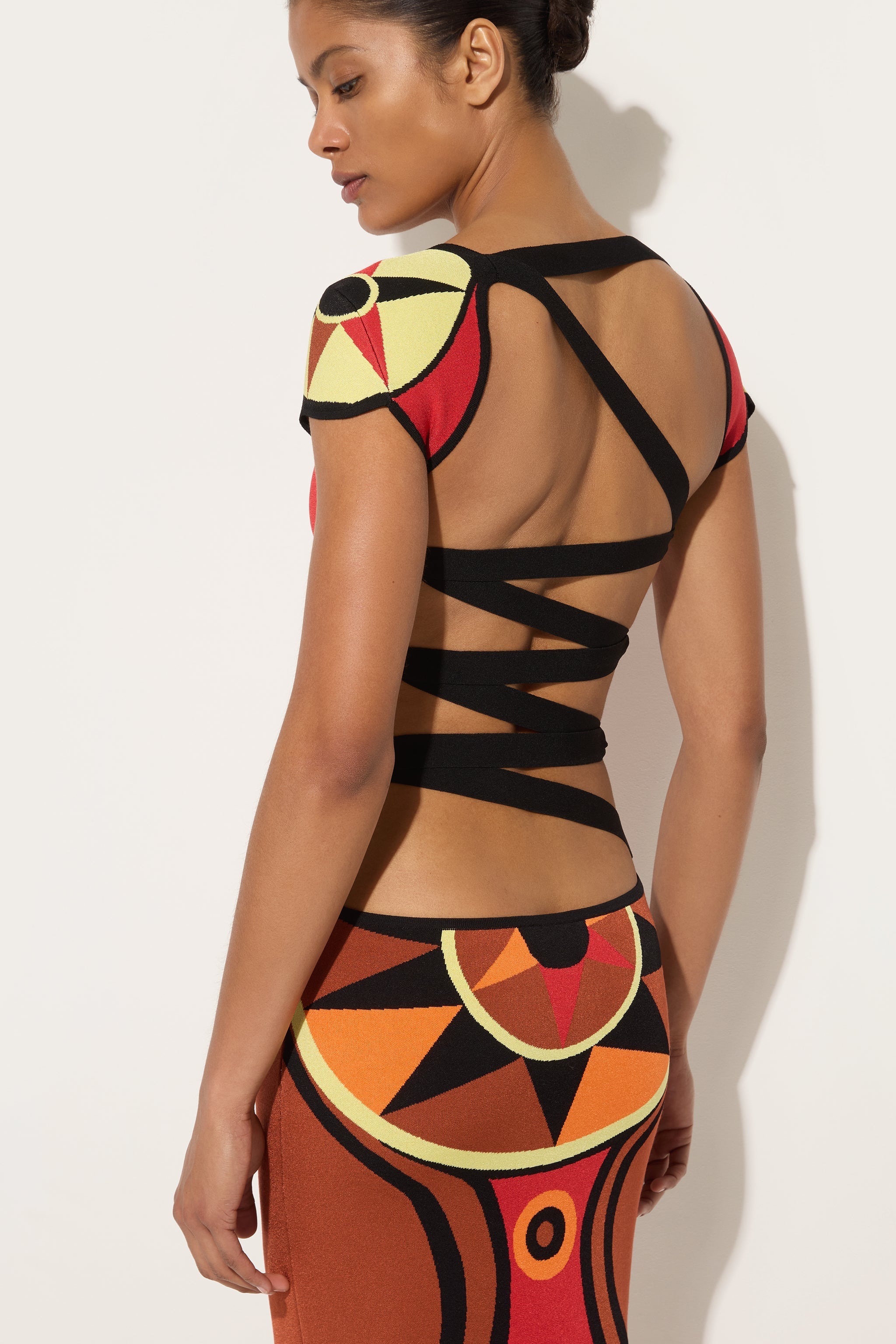 Jacquard fitted dress
 WOMAN Pucci