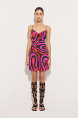 Marmo Print Short Dress
 WOMAN Pucci