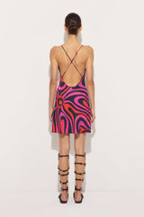 Marmo Print Short Dress
 WOMAN Pucci