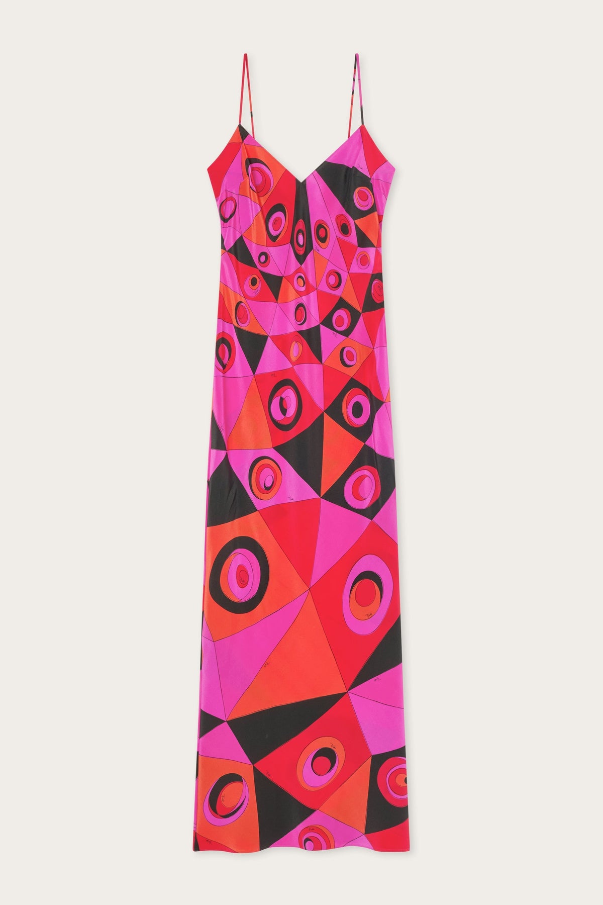 Occhi Print Silk Dress
 WOMAN Pucci