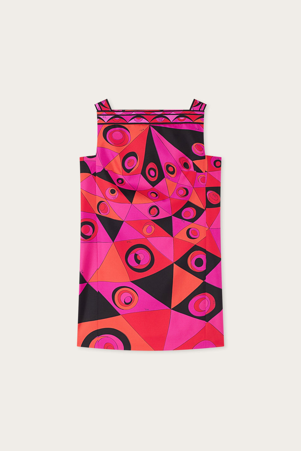 Occhi Print Silk Dress
 WOMAN Pucci