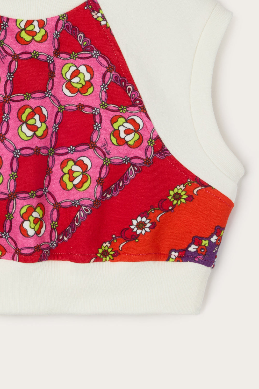 Festa Print Cropped Sweatshirt
  Pucci