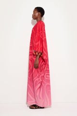 Marmo Degradé Print Popeline Kaftan
 WOMAN Pucci