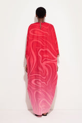 Marmo Degradé Print Popeline Kaftan
 WOMAN Pucci