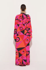 Occhi Print Silk Kaftan
 WOMAN Pucci