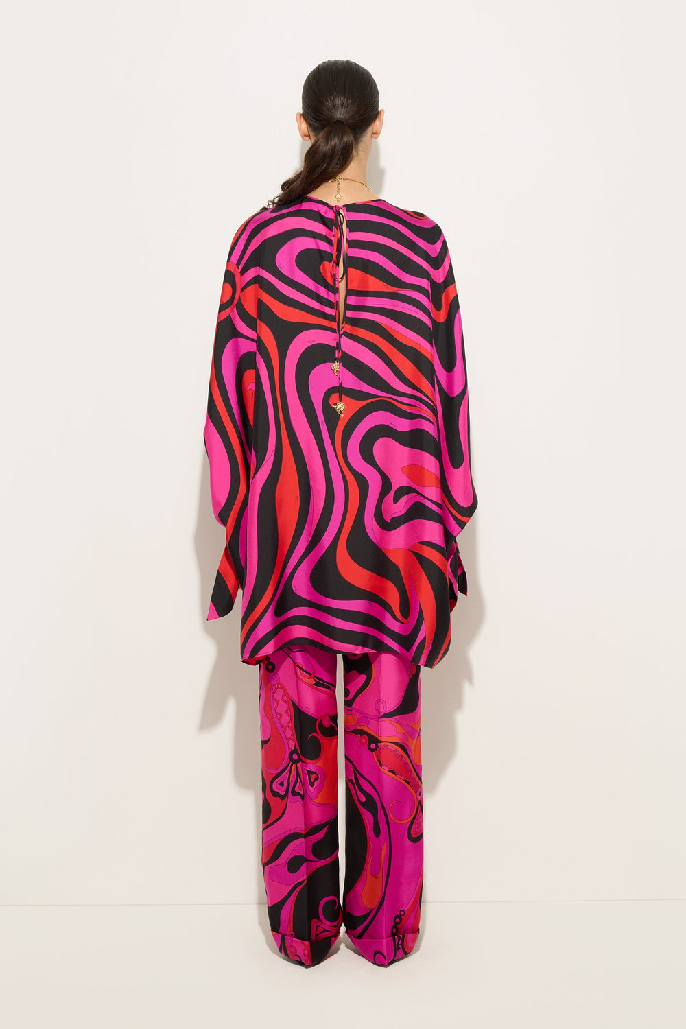 Marmo Print Silk Kaftan
 WOMAN Pucci