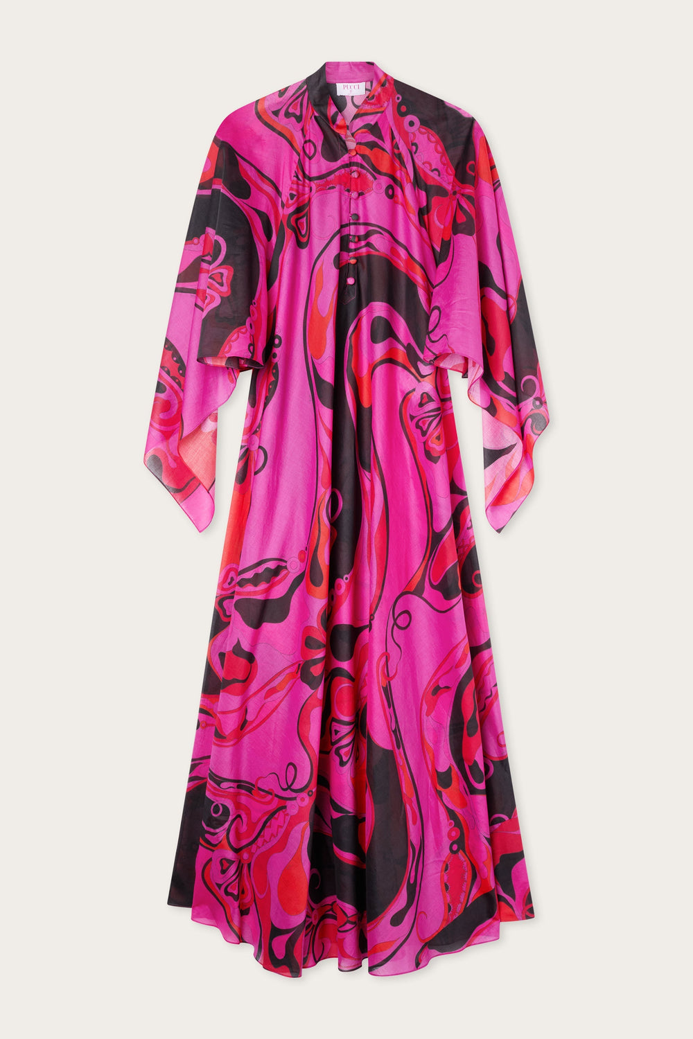 Orchidee Print Cotton Kaftan
 WOMAN Pucci