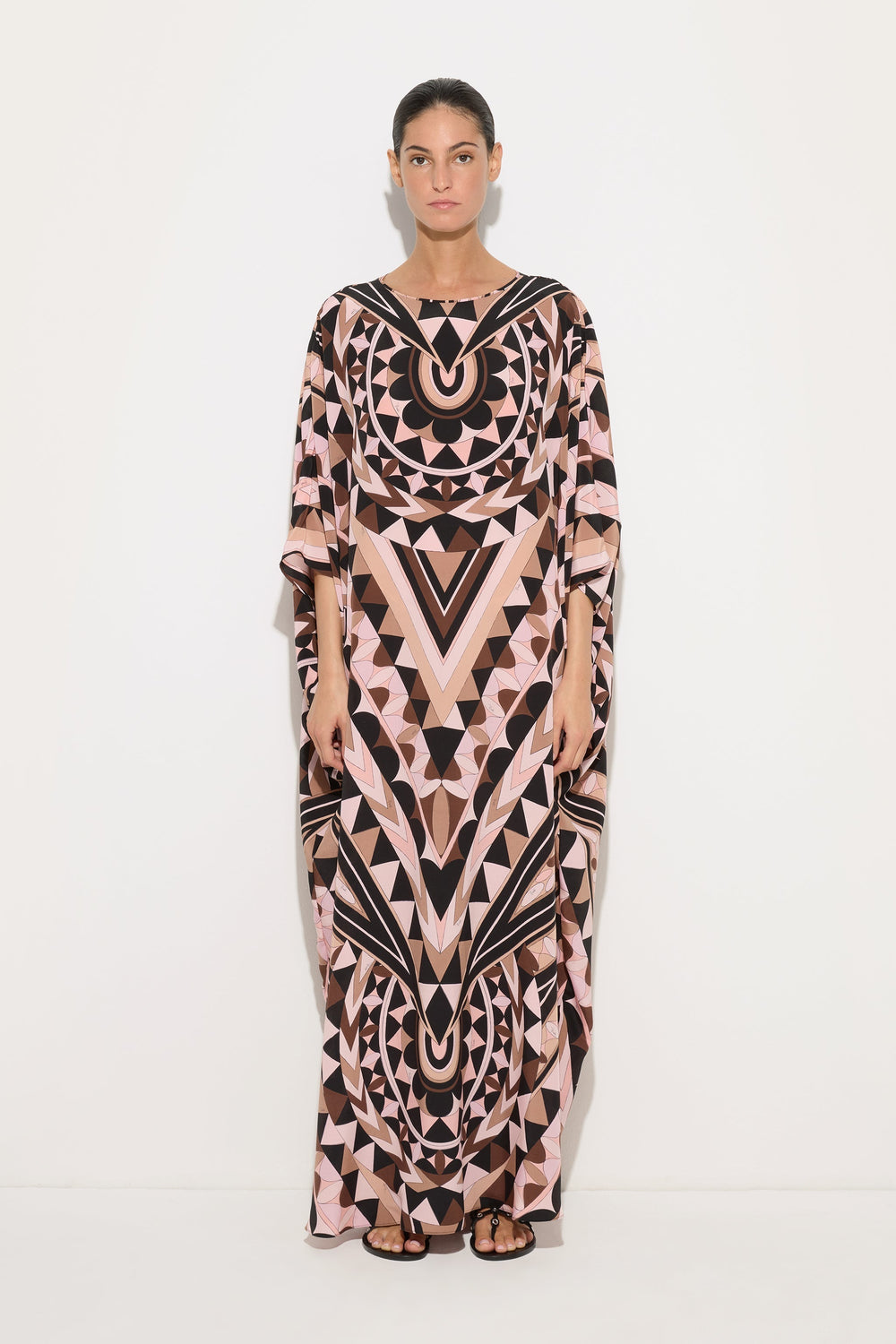 Manuba Print Silk Kaftan
 WOMAN Pucci