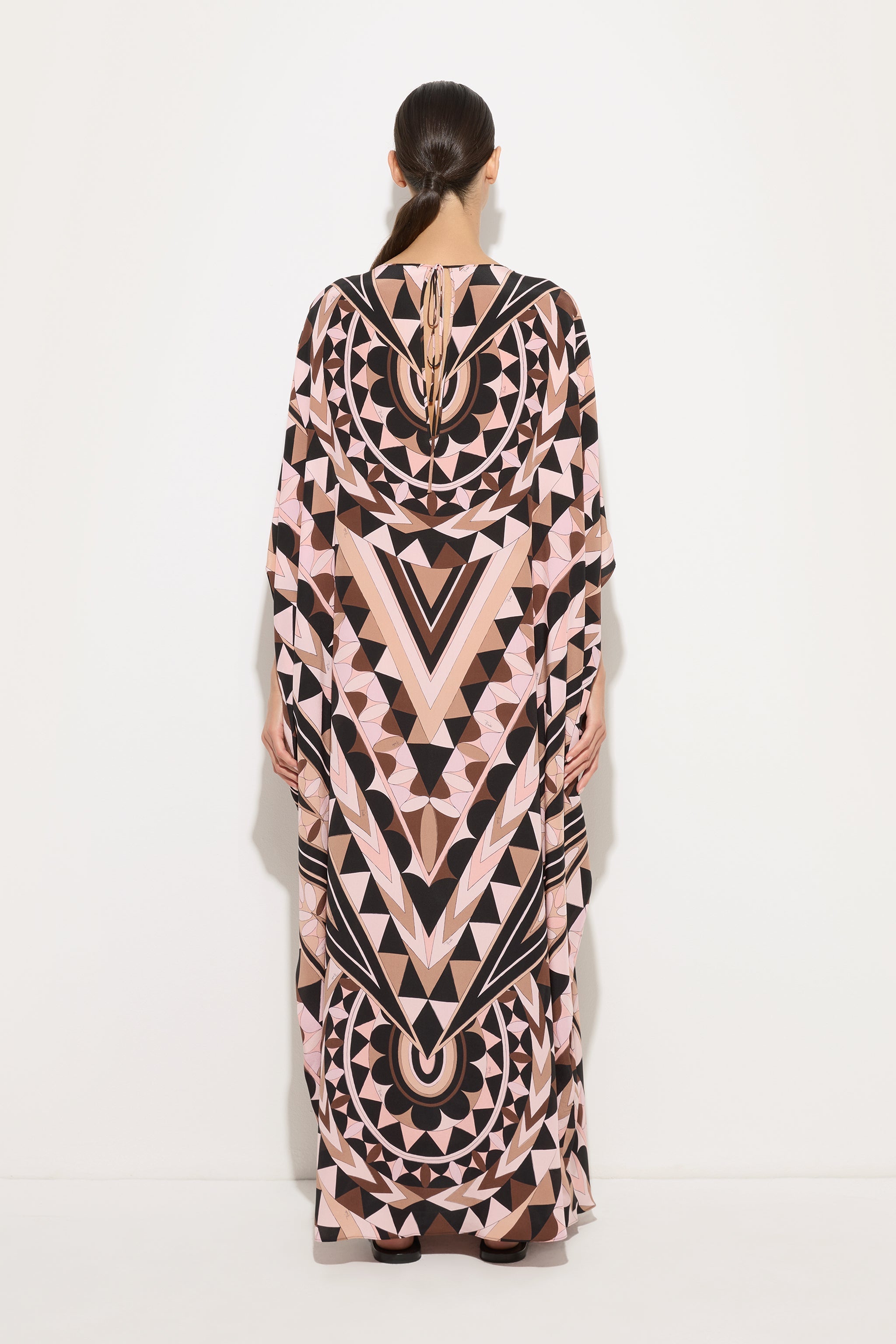 Manuba Print Silk Kaftan
 WOMAN Pucci