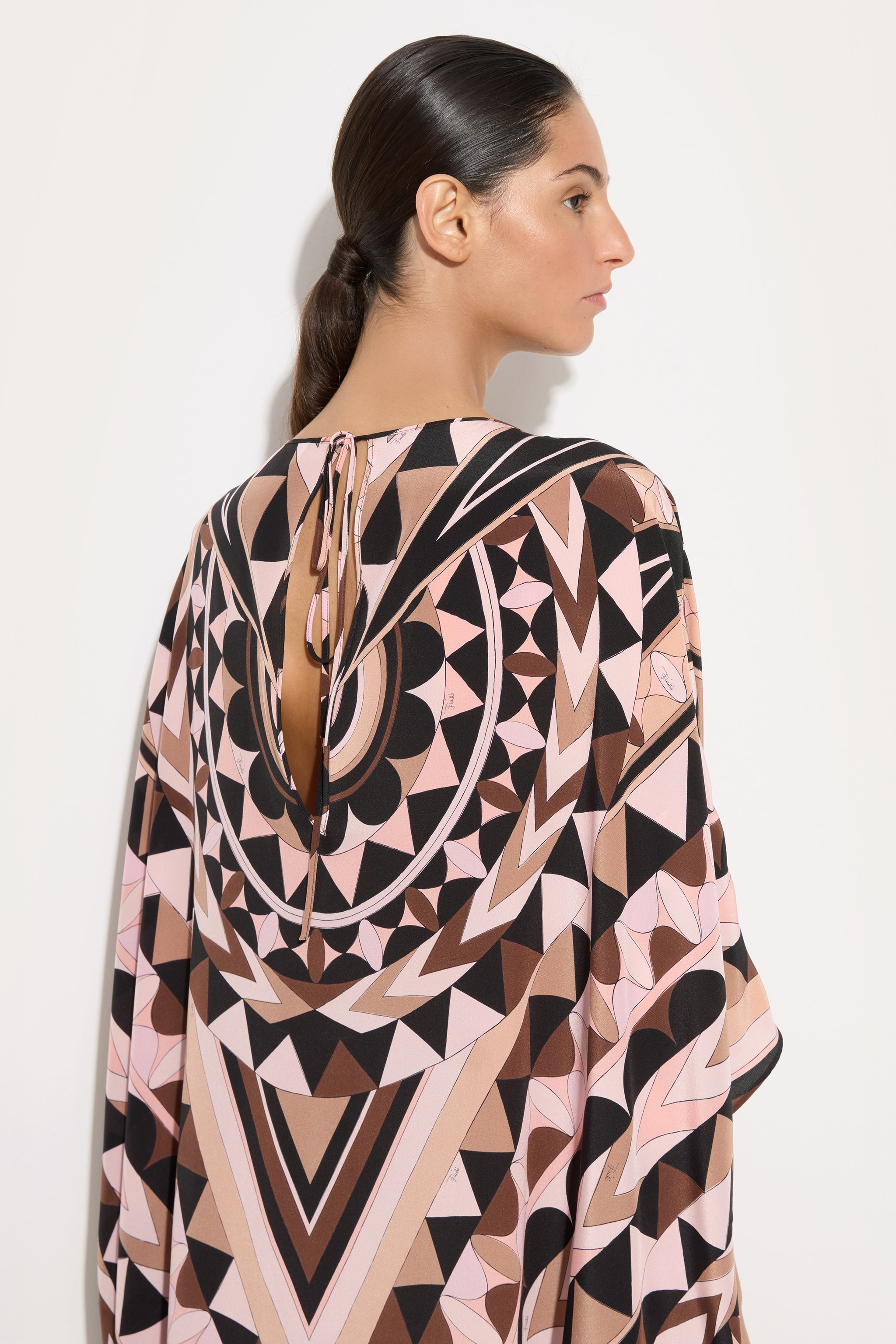 Manuba Print Silk Kaftan
 WOMAN Pucci