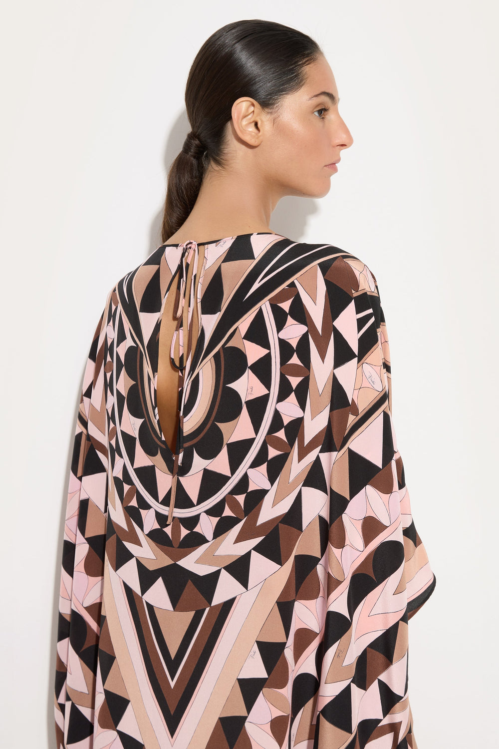 Manuba Print Silk Kaftan
 WOMAN Pucci