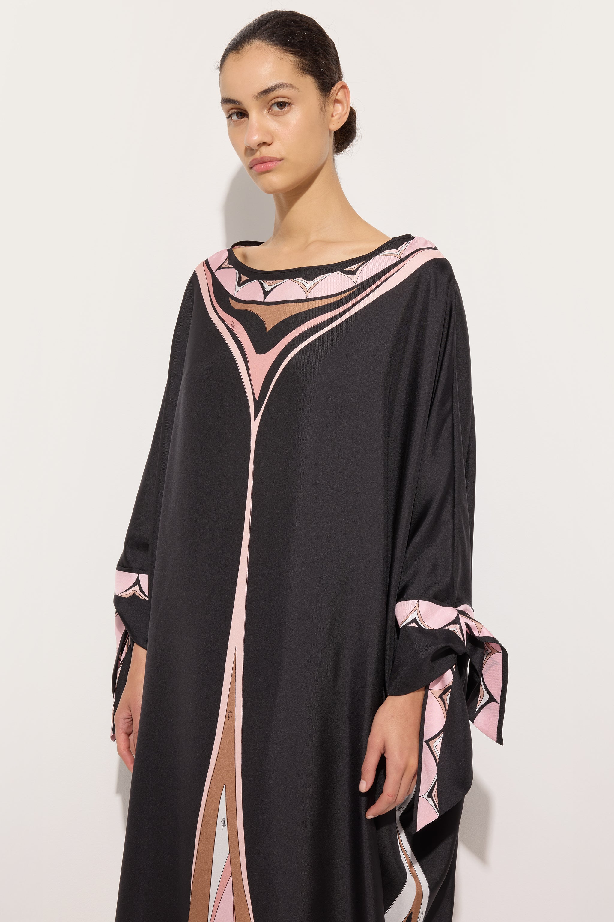 Fari Print Silk Kaftan
 WOMAN Pucci